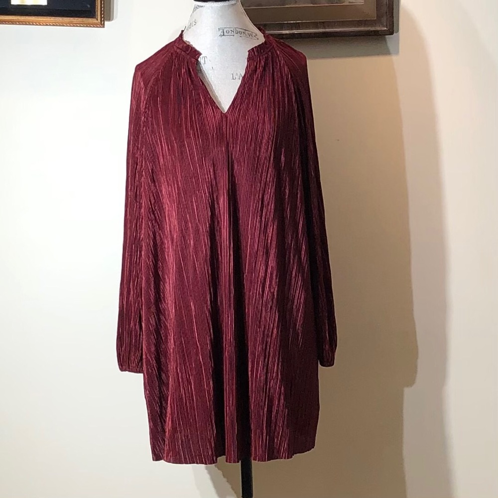 Banana Republic Burgundy Dress Sz XS